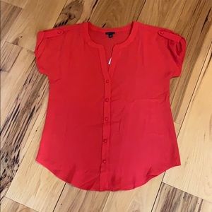 Ann Taylor short sleeve blouse